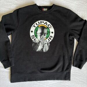 Cross Colours x Tupac Shakur 2Pac Crewneck Size Medium Hip Hop Rap